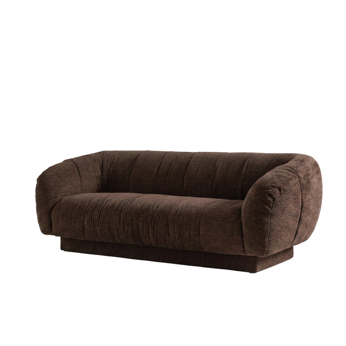 Grand Designs Nolan 3 Seater Sofa Brown