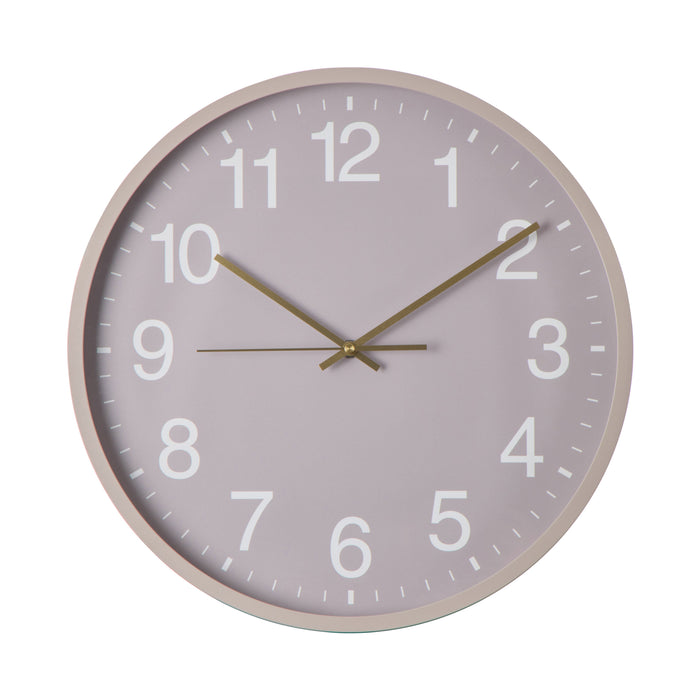 Amalfi Hudson Wall Clock Pink