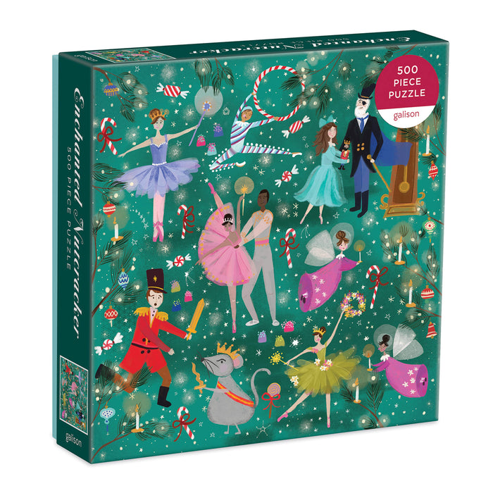 Galison Joy Laforme Enchanted Nutcracker Puzzle - 500pc Multi-Coloured