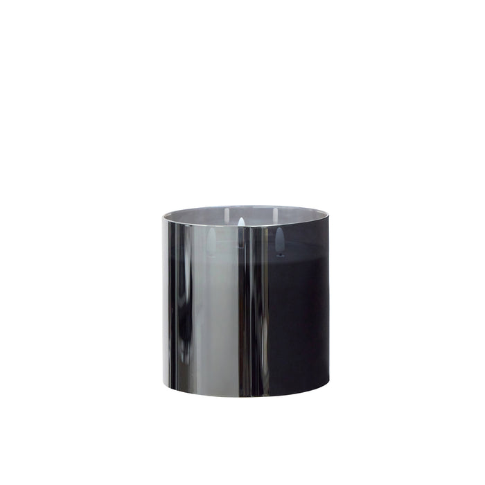 Rogue Glass Triflame Candle Black
