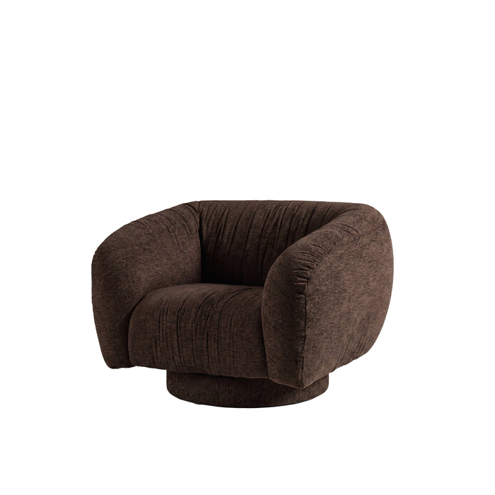 Grand Designs Nolan Swivel Chair Brown