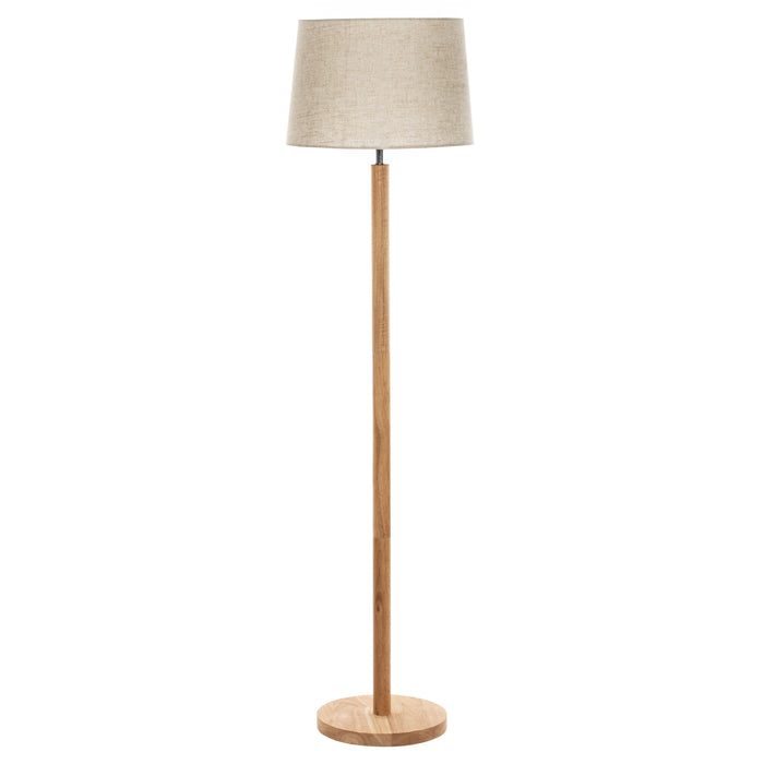 Amalfi Briar Floor Lamp Natural & Ivory