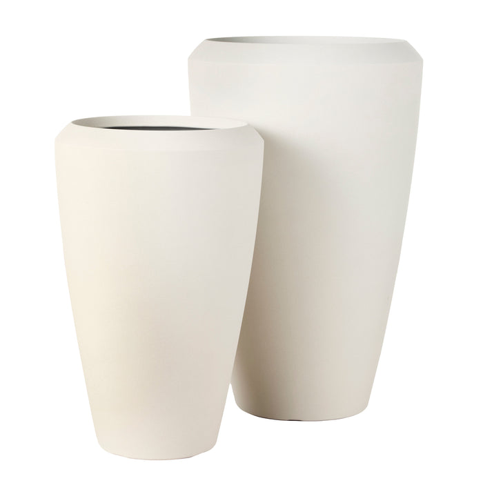 Rogue Vienna Tall Planter 2pcs Set White