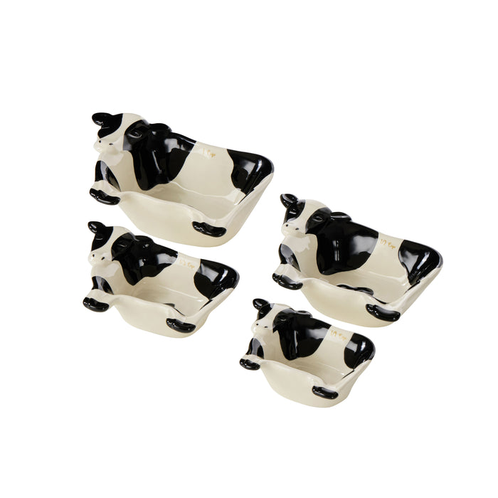 Davis & Waddell Homestead Measuring Cup Set Black & White