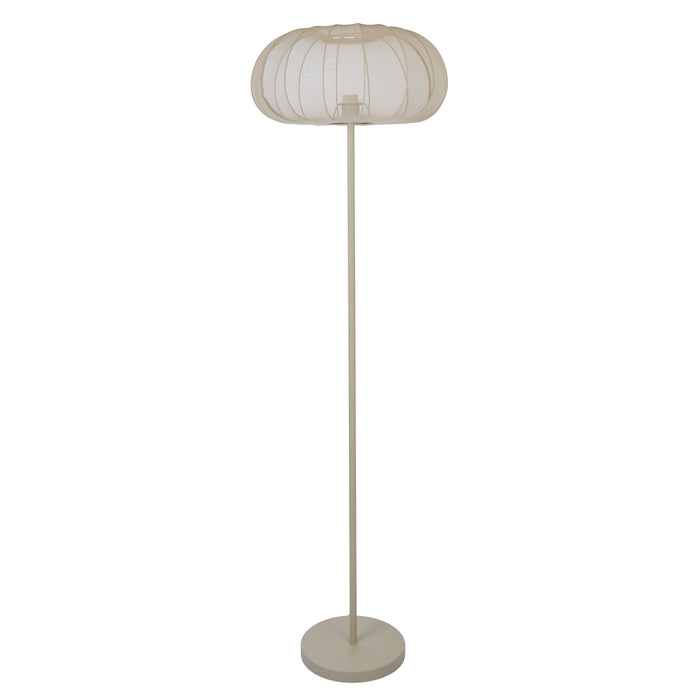Amalfi Pintone Mesh Floor Lamp Grey