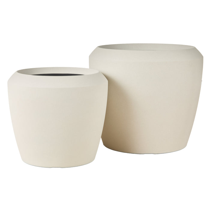 Rogue Vienna Planter 2pcs Set White