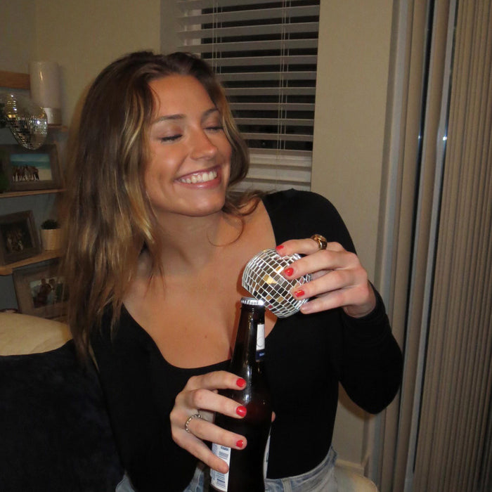 NPW Disco Bottle Opener Silver