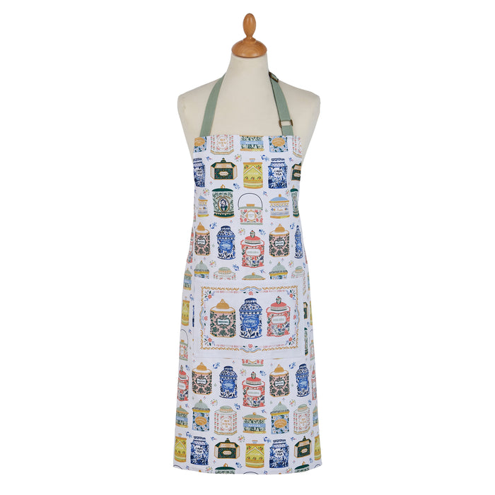 Ulster Weavers Tea Tins Cotton Apron Multi-Coloured