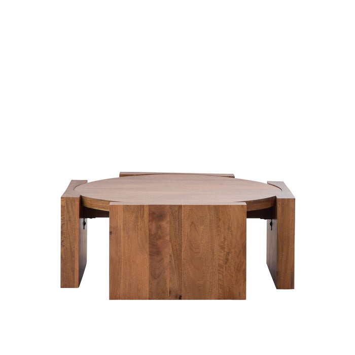 Grand Designs Juno Coffee Table Light Walnut