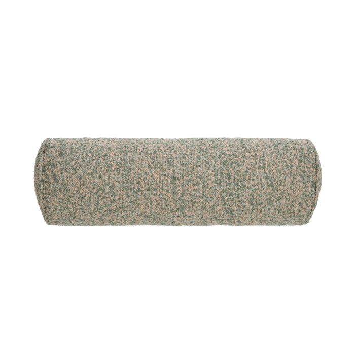 Amalfi Koba Boucle Bolster Cushion Green Multi