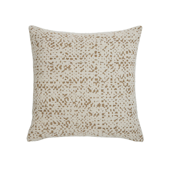 Grand Designs Jasper Cushion Brown & Off White