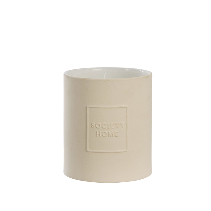 Society Home Visions of Venice Scented Soy Candle 1.6kg White