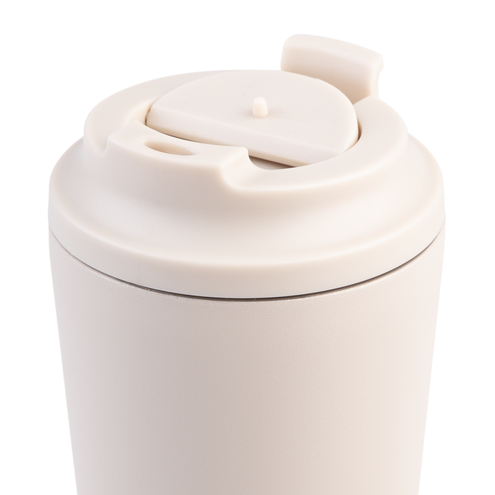 CERAMIC LINED S/S D/WALL INS. COFFEE CUP 235ML OAT