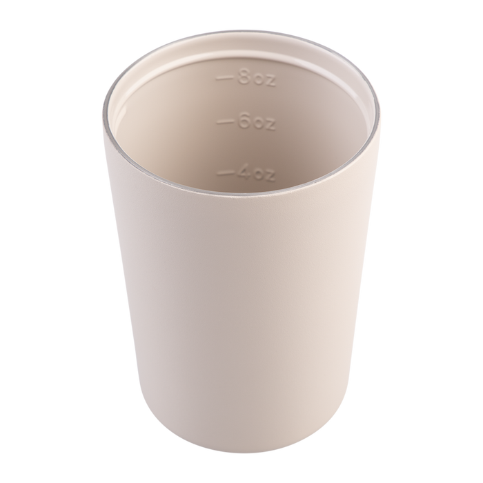 CERAMIC LINED S/S D/WALL INS. COFFEE CUP 235ML OAT