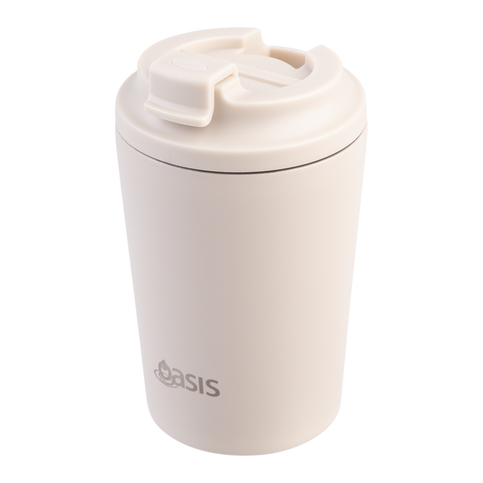 CERAMIC LINED S/S D/WALL INS. COFFEE CUP 235ML OAT