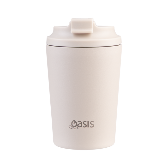 CERAMIC LINED S/S D/WALL INS. COFFEE CUP 235ML OAT