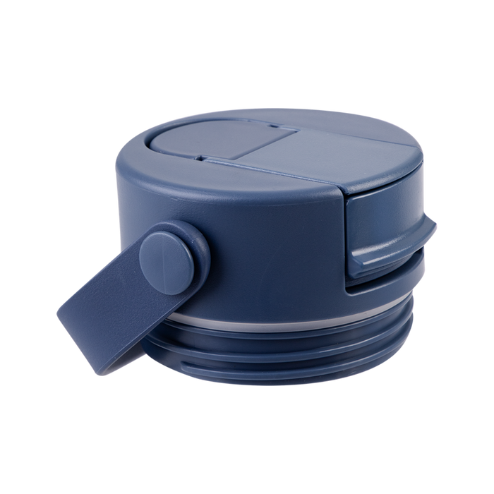 CERAMIC LINED S/S D/WALL INS. SIPPER BOTTLE 900ML INDIGO