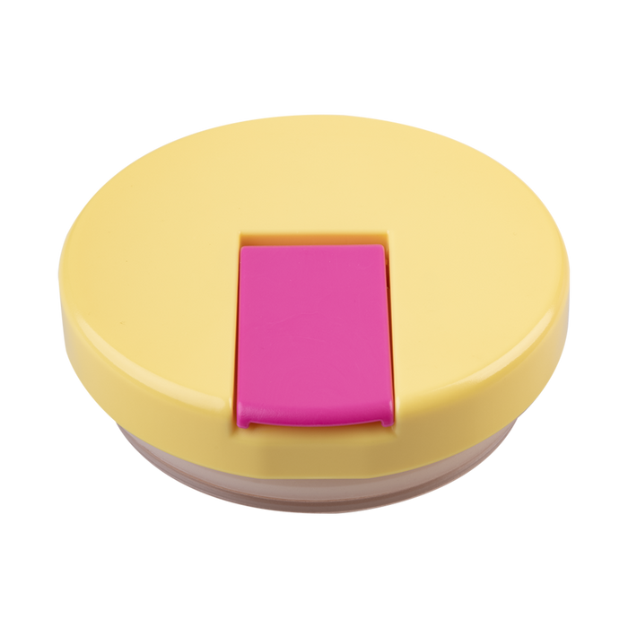 Oasis S/S D/WALL INS. FOOD FLASK W/QUICK RELEASE LID 230ML BUBBLEGUM PINK