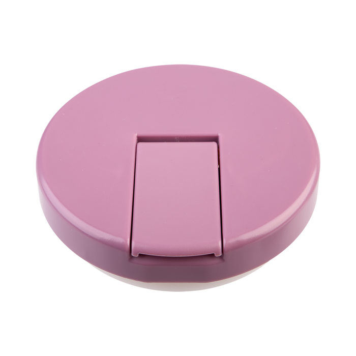 S/S D/WALL INS. FOOD FLASK W/QUICK RELEASE LID 300ML BLUSH