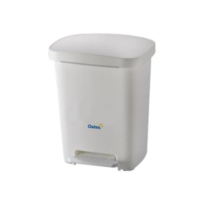 Oates Pedal Bin 30L - White (BB-30PW)