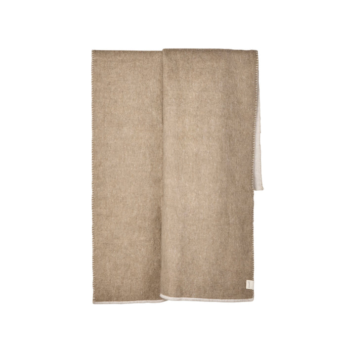Amalfi Avalon Stitch Throw Natural