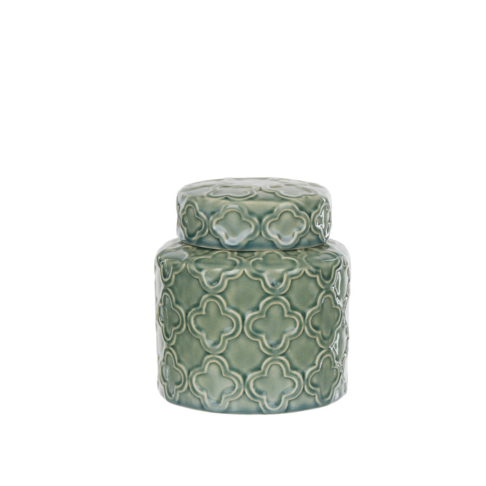 Society Home Ciana Ginger Jar Reactive Green