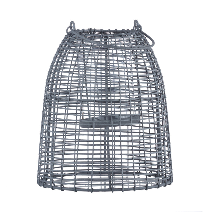 Society Home Ellis Lantern Small Grey
