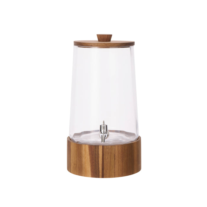 Davis & Waddell Theo Drink Dispenser 7L Clear & Acacia