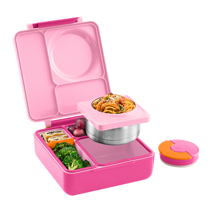 OMIEBOX HOT & COLD BENTO BOX PINK BERRY