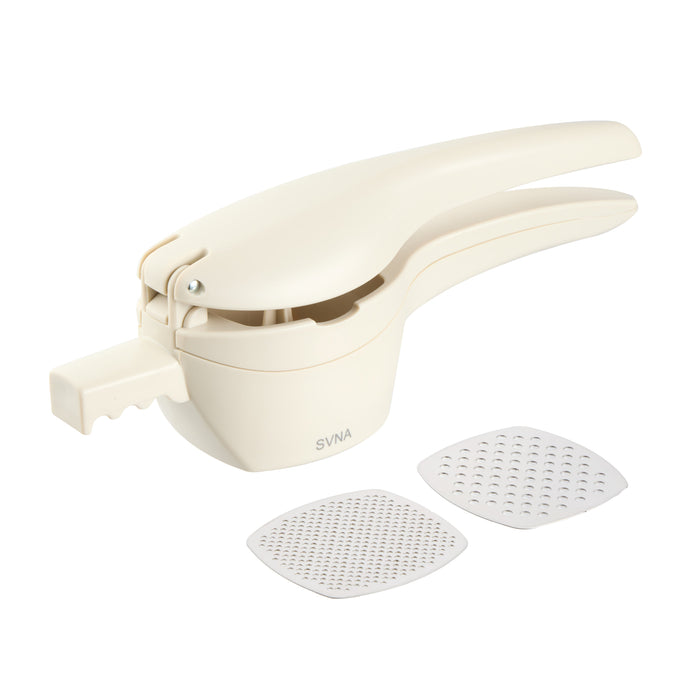 SVNA 2 in 1 Extra Large Potato Ricer Cream
