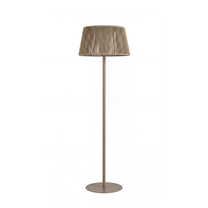 Grand Designs Elwood Solar & LED Floor Lamp Beige