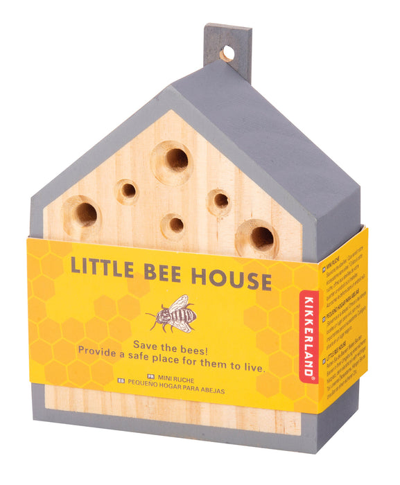 Kikkerland Little Bee House Wood