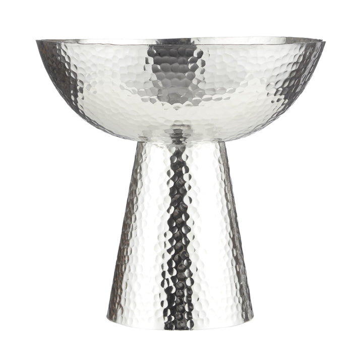 Rogue Pali Metal Footed Planter Silver