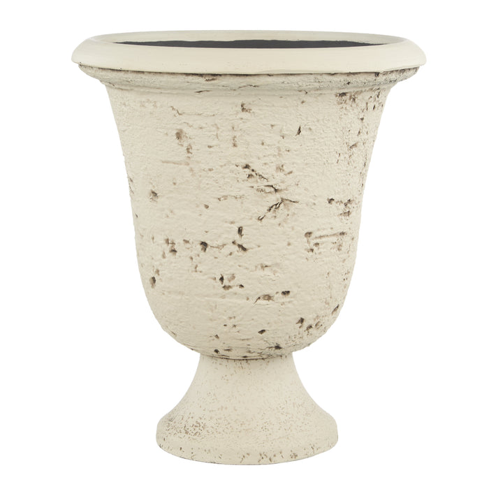 Rogue Light Weight Vintage Urn Rustic Cream