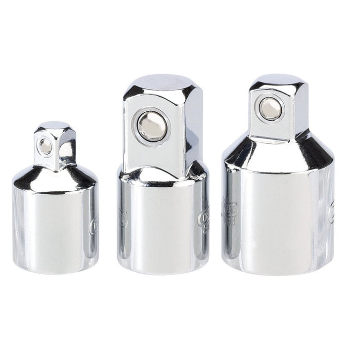 Draper Expert Socket Converter Set, Polished Chrome (3Piece)