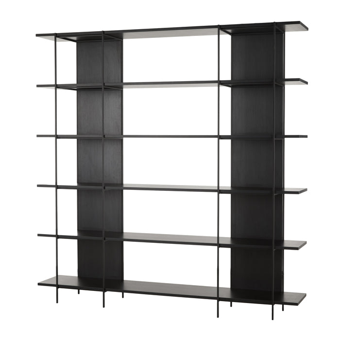 Amalfi Arris Shelving Unit Black