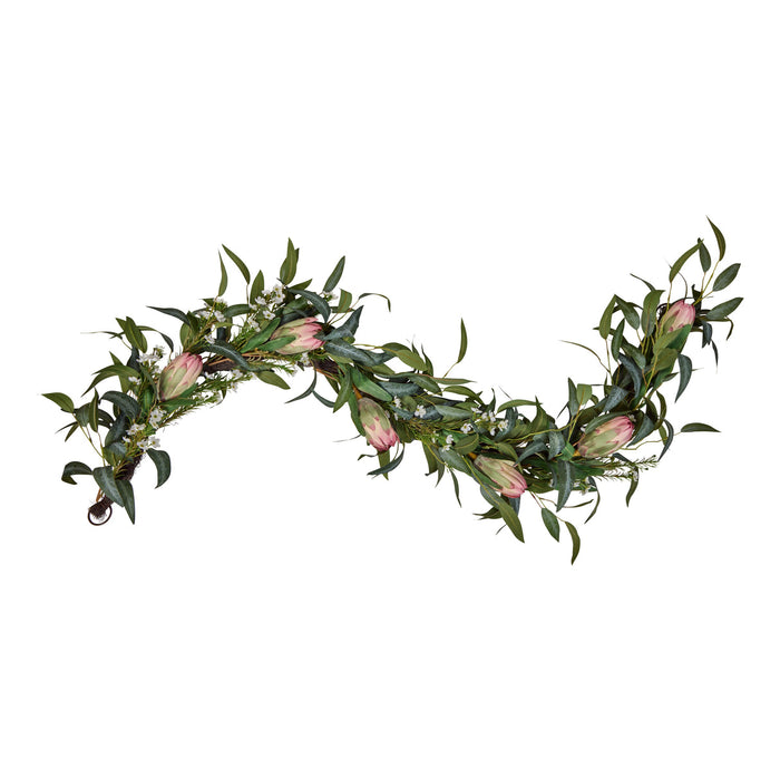 Rogue Pitaya Eucalyptus Garland Pink