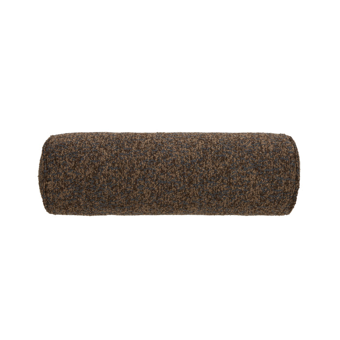 Amalfi Koba Boucle Bolster Cushion Brown Multi