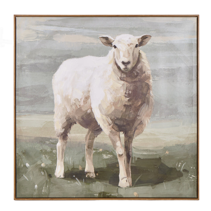 Amalfi Little Lamb Wall Art Multi-Coloured
