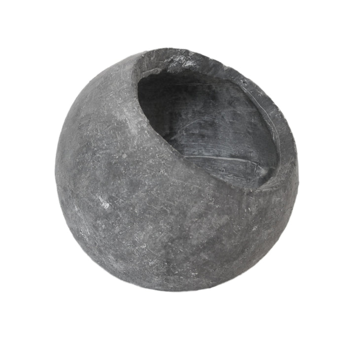 Rogue Ithaca Round Planter Medium Grey