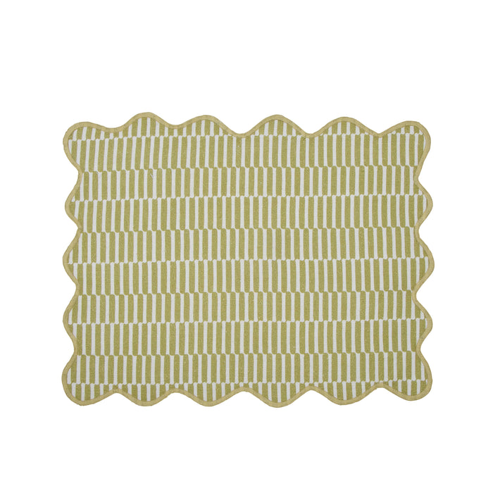 Emporium Neo Scalloped Placemat Multi-Coloured