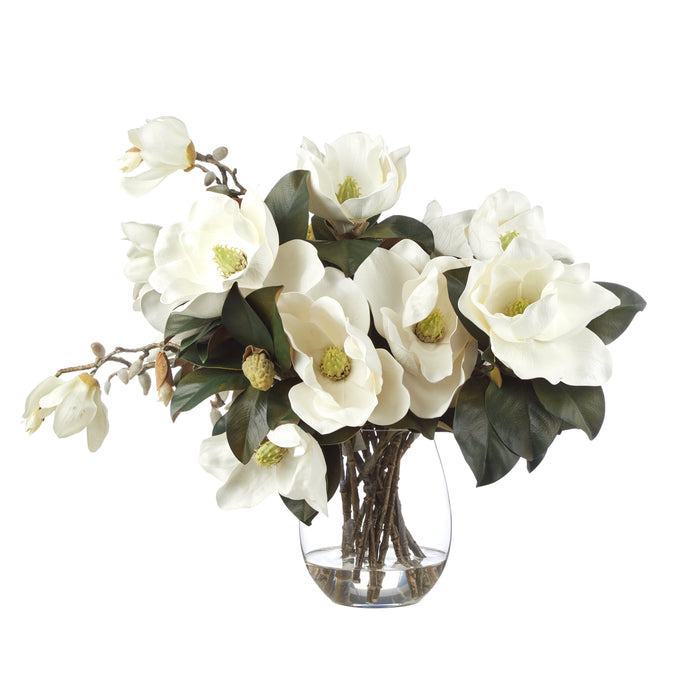 Rogue Magnolia Grandiflora - Claire Vase Green