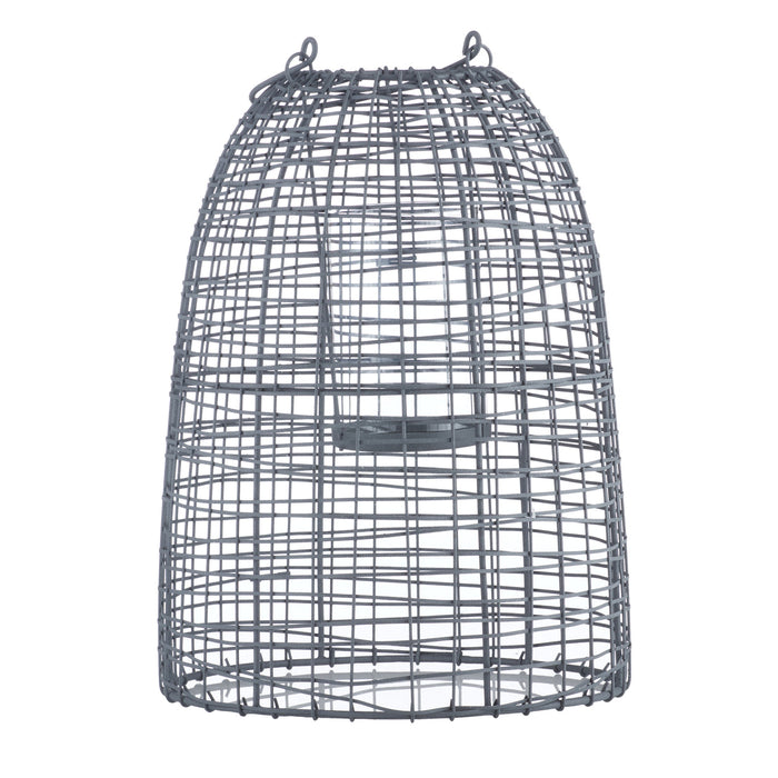 Society Home Ellis Lantern Large Grey