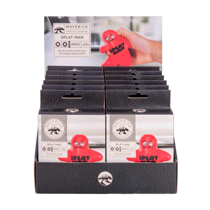 Maverick Splat Man CDU 12pcs Red