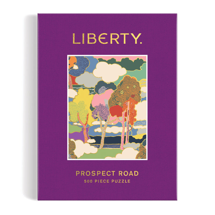 Galison Liberty Prospect Road 500pc Book Puzzle Multi-Coloured