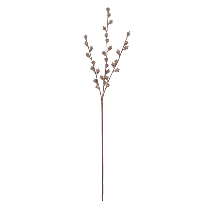 Rogue Eucalyptus Gumnut Spray Brown