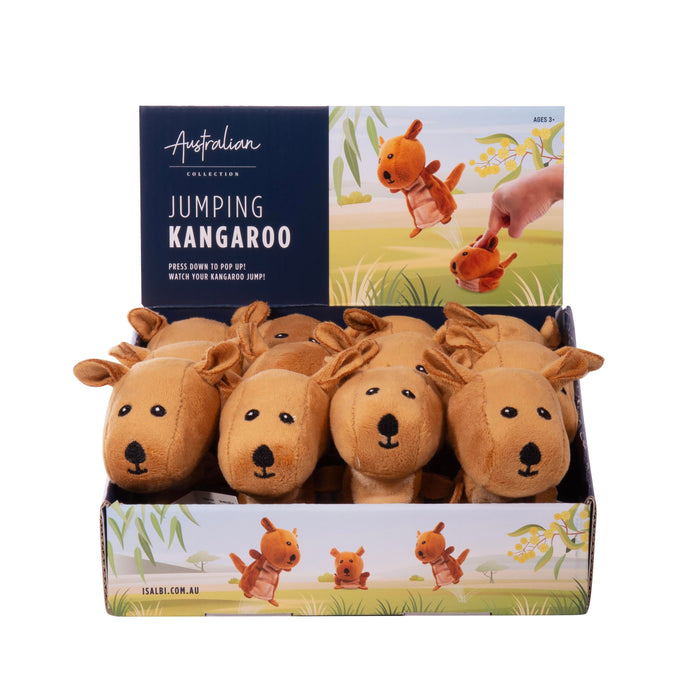 The Australian Collection Jumping Kangaroo CDU 12pcs Brown