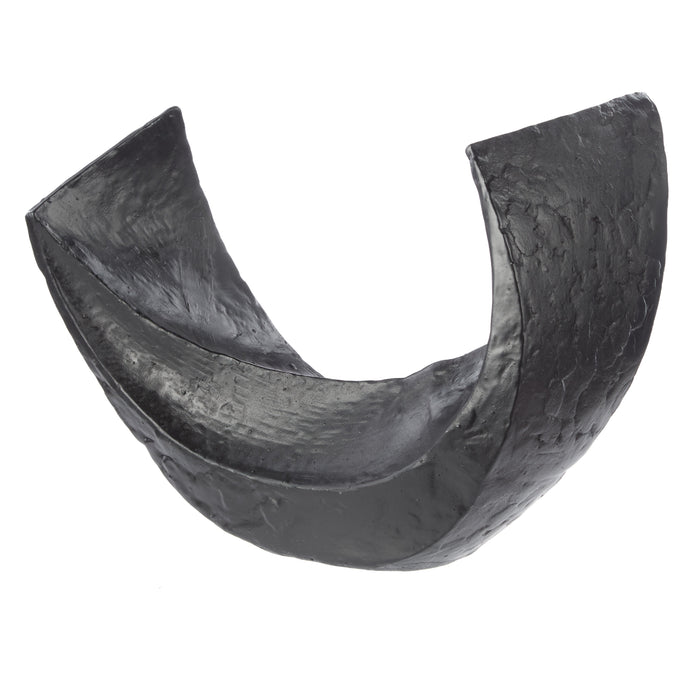 Amalfi Movi Abstract Sculpture Black