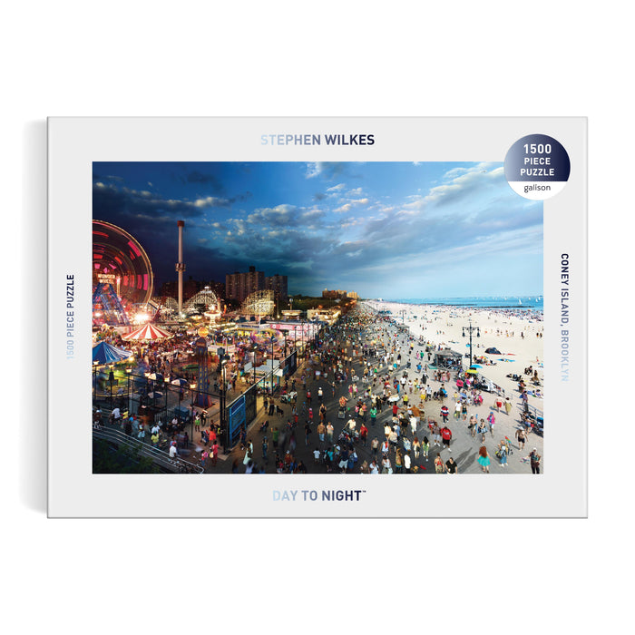 Galison Stephen Wilkes Coney Island Puzzle 1500pcs Multi-Coloured