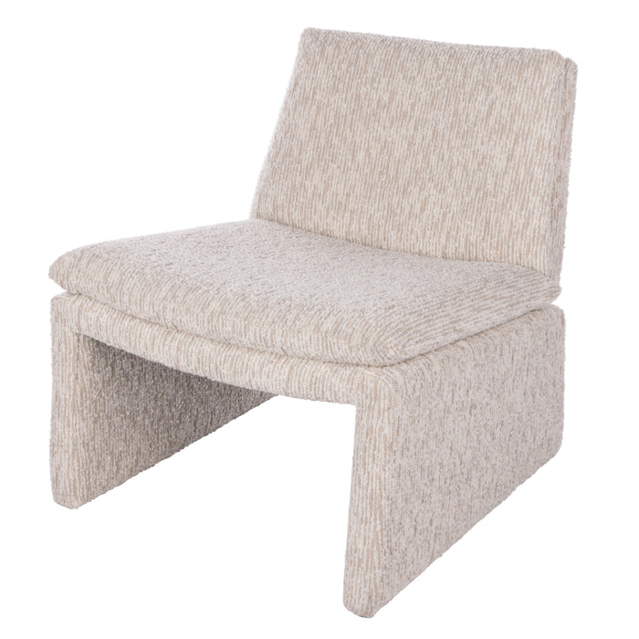 Amalfi Austin Accent Chair Off White & Taupe